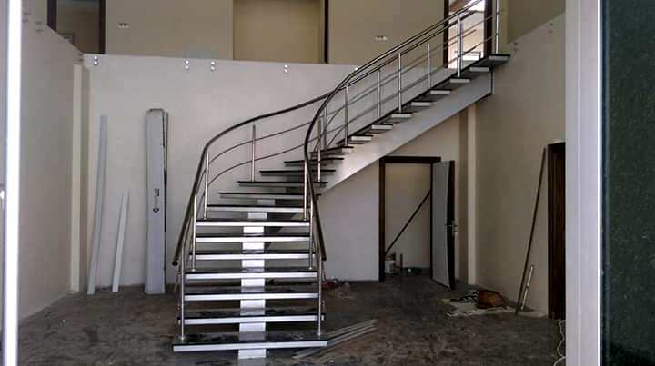 Egrisel Tek Omurgalı Merdiven Modelleri